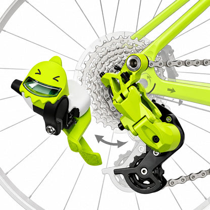 S-RIDE Bike Shifter and Rear Derailleur Set – Coordinated Bicycle Drivetrain Components for Smooth Gear Changes, Cycling Upgrades and Stylish Custom Builds