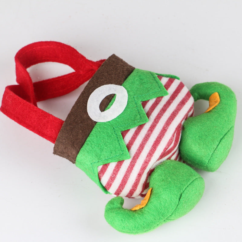 Elf Candy Gift Bags – Christmas Party Treat Sacks with Boot Design, Holiday Stocking Bags for Kids, Home Décor & New Year Celebrations