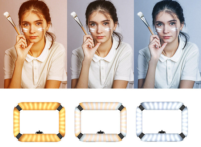 Camera Ring Light – U200 Professional LED Video Lighting Accessory for Photography, Streaming, Vlogging, Makeup and Content Creation