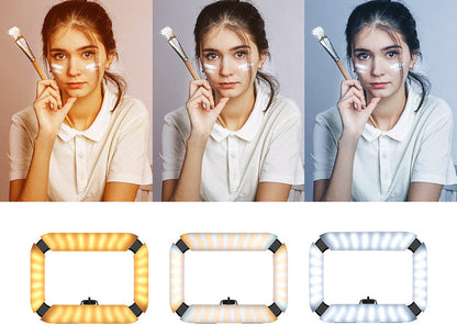 Camera Ring Light – U200 Professional LED Video Lighting Accessory for Photography, Streaming, Vlogging, Makeup and Content Creation