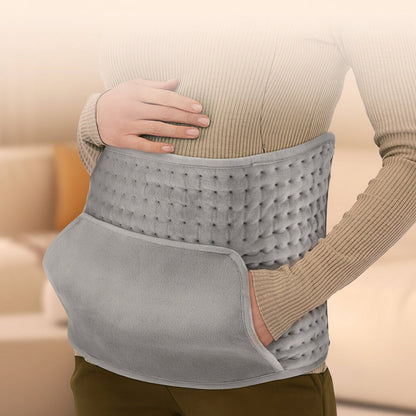Multifunction Electric Heating Pad Belt - Thermal Wrap for Waist, Back, Abdomen and Pain Relief Support