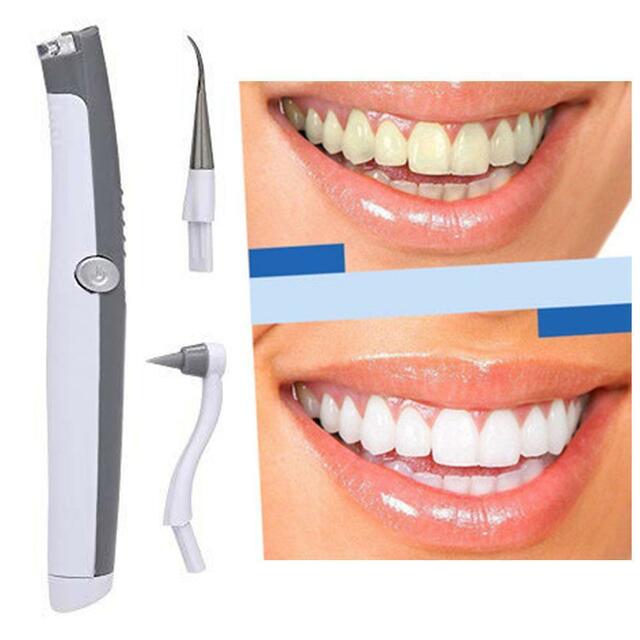 Ultrasonic Electric Dental Scaler – LED Tooth Polishing Device for Tartar, Calculus and Stain Removal at Home