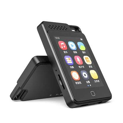 Bluetooth MP3 Music Player – Full Touch Screen HiFi Walkman with Built-In Storage, FM Radio and Portable Audio Playback