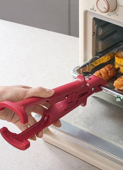 Bowl and Plate Lifter Tongs – 2-in-1 Heat-Resistant Non-Slip Kitchen Gripper for Safely Serving Hot Dishes with Anti-Scald Handling