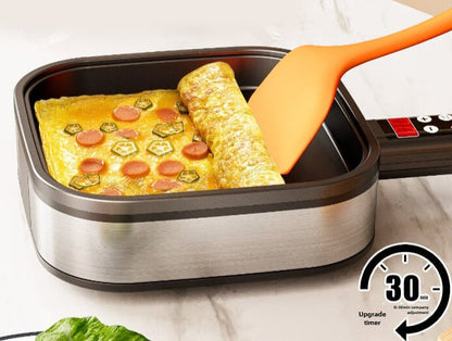 Mini Electric Pancake Maker – 220V Nonstick Breakfast Pan and Multifunction Crepe Cooker for Quick Pancakes, Eggs and Easy Home Meals