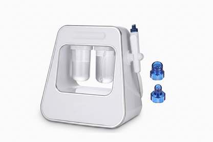 Hydra Dermabrasion Facial Machine – Two-Handle Deep-Cleansing Micro Bubble and Water Oxygen Device for Professional Spa-Style Aqua Peel Skin Care