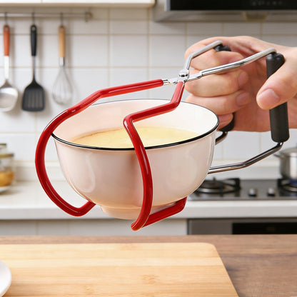 Stainless Steel Canning Jar Lifter – Grip Handle Tongs for Safely Handling Hot Mason Jars, Glass Containers and Home Preserving Projects