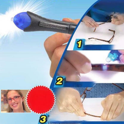 Quick 5-Second UV Light Fix Liquid Glass Welding Glue – Fast Bond Repair Tool with UV Curing for Plastic, Metal, Glass & Household Fixes