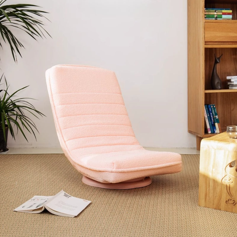 Foldable Rotating Moon Chair – Adjustable Backrest Lounge Recliner for Balconies and Living Rooms, Perfect for Relaxing, Reading and Comfortable Napping