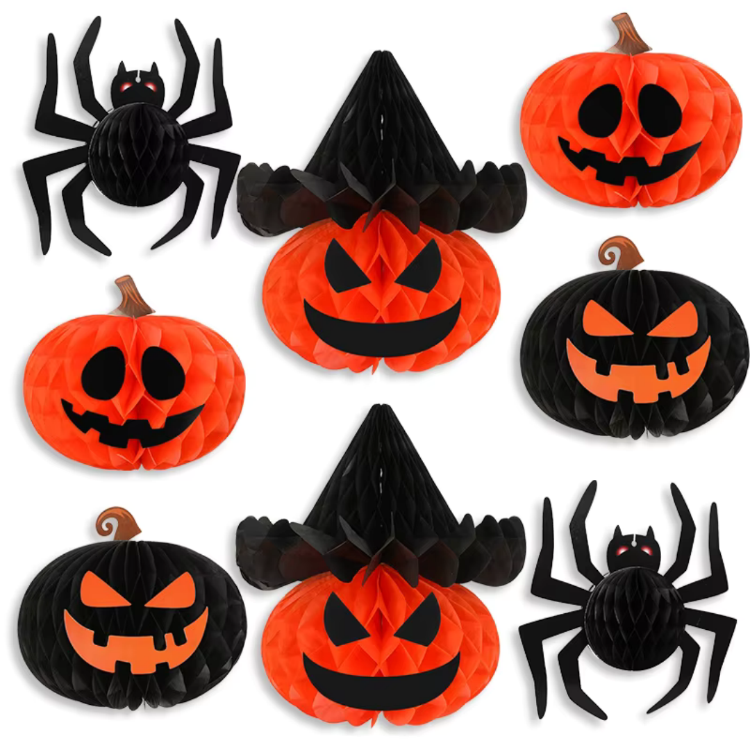 Foldable Bat Paper Lantern – Classic Halloween Hanging Decoration for Indoor and Outdoor Parties, Haunted Displays and Spooky Holiday Atmosphere