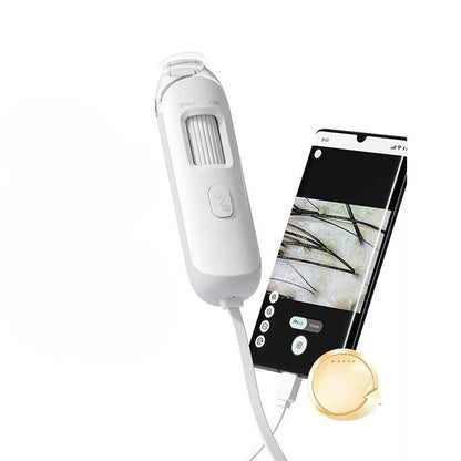 Digital Scalp Skin Analyzer Microscope – Electronic Pore Detection Camera for Hair and Skin Analysis