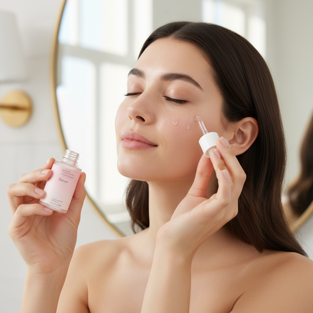 PDRN Peptide Serum – Fast-Absorbing 30ML Formula for Acne-Mark Care, Smoother-Looking Texture and Daily Brightening Skin-Care Routines