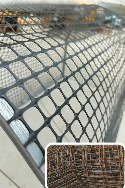 Folding Chicken Run Tunnel – 1-Meter Thickened Plastic Poultry Fence for Safe Outdoor Exercise, Backyard Roaming and Household Chicken Enclosures