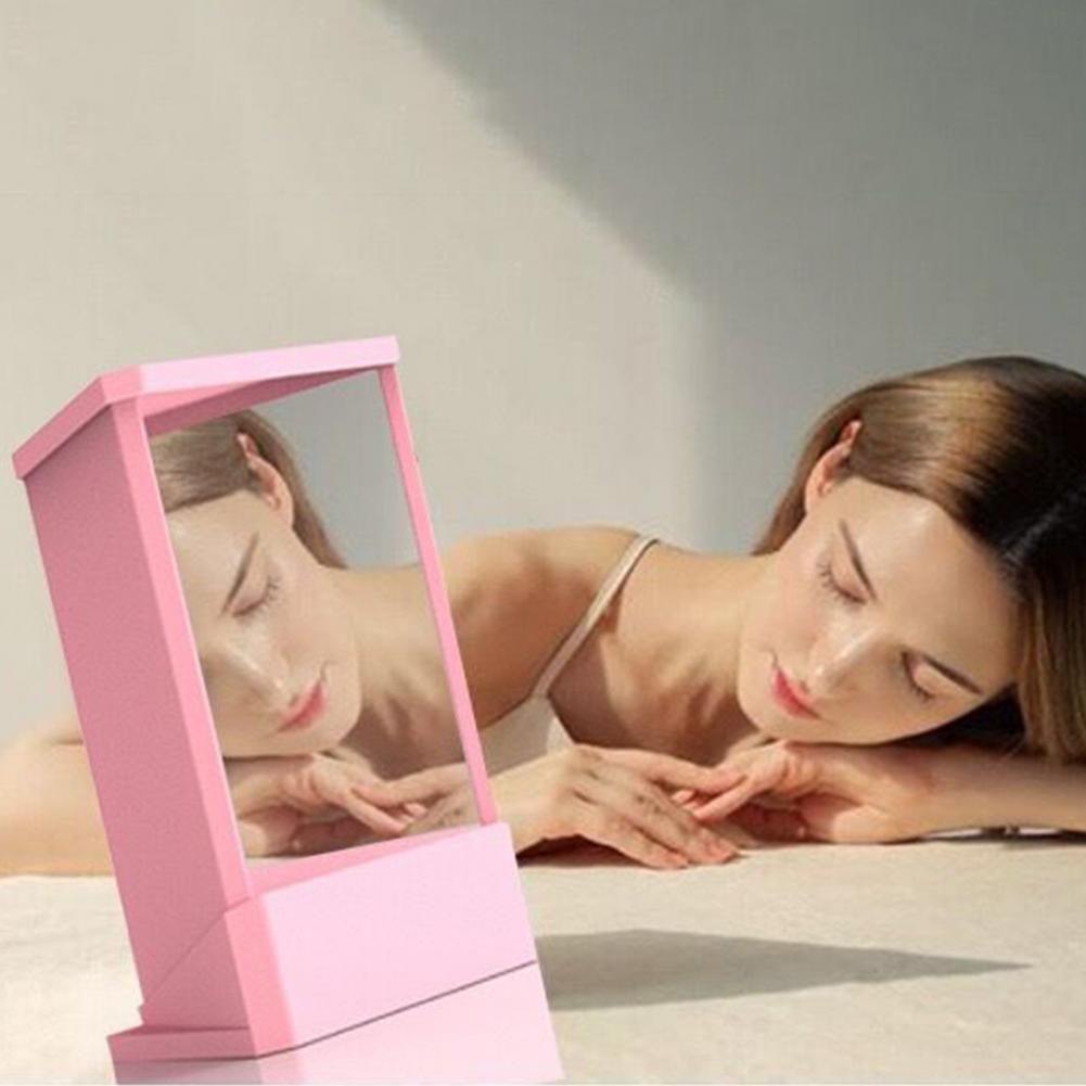 True Image Vanity Mirror – Precision Non-Magnifying Makeup Mirror with Real Reflection for Beauty Routines, Dressing Tables and Stylish Tabletop Decor
