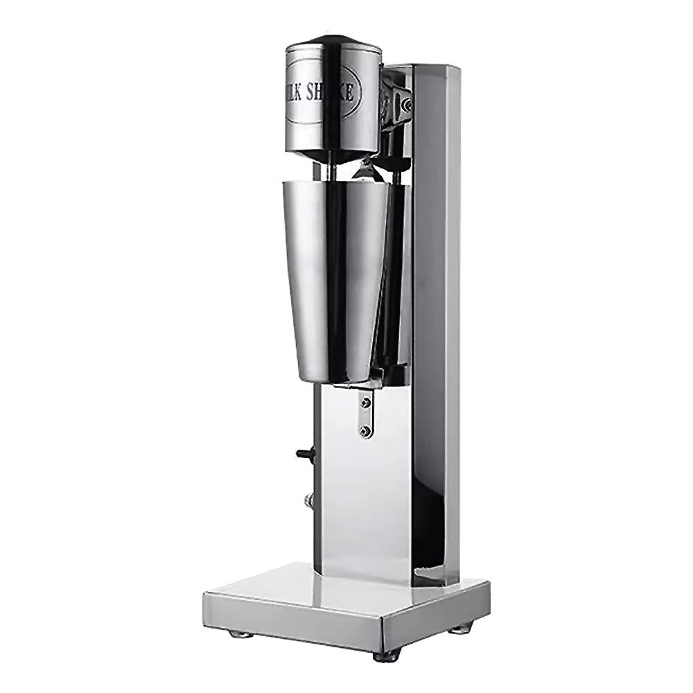 Double-Head Stainless Steel Milkshake Machine – Powerful Drink Mixer for Milk Foam, Smoothies, Bubble Tea and Café-Style Beverages at Home