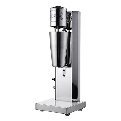 Double-Head Stainless Steel Milkshake Machine – Powerful Drink Mixer for Milk Foam, Smoothies, Bubble Tea and Café-Style Beverages at Home
