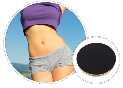 Wood Pilates Twist Board – Rotating Balance Disc for Core Training, Posture Correction, Yoga and Postpartum Recovery