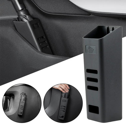 Car Umbrella Organizer – Multi-Purpose Interior Storage Rack with Cup and Bottle Holder for Rain Umbrellas, Travel Essentials and Vehicle Accessories