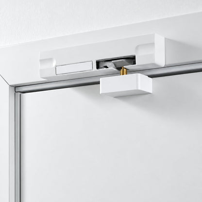 Hydraulic Door Closer Damper – Silent Automatic Closing Buffer for Wooden Doors with Anti-Pinch Protection and Easy External Household Installation