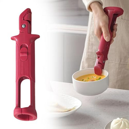 Bowl and Plate Lifter Tongs – 2-in-1 Heat-Resistant Non-Slip Kitchen Gripper for Safely Serving Hot Dishes with Anti-Scald Handling