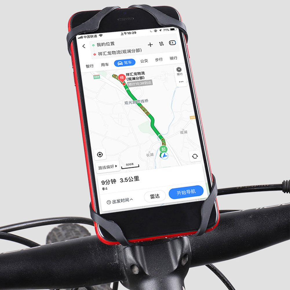 Universal Motorcycle GPS Phone Holder with USB Charging – Waterproof Handlebar Mount for Secure Navigation and Convenient Device Charging.