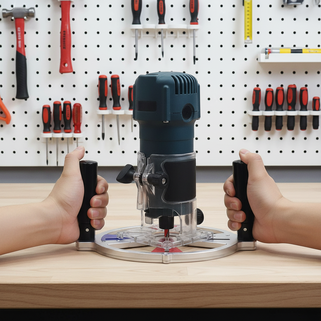 Woodworking Trimming Machine Tool – Precision Milling Groove Engraving Slotting Chamfering Router Accessory for Professional Woodworking Projects.