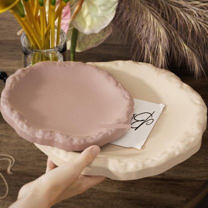 DIY Silicone Rock Storage Tray Mold – Durable Gypsum Mold for Cement, Epoxy Resin Coaster & Home Decoration Craft Projects