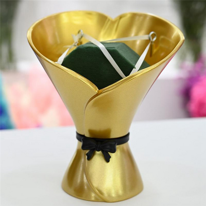 Handheld Flower Ware Kaleidoscope Vase – Artistic Bouquet Arrangement Box for Elegant Home, Bedroom & Decorative Displays