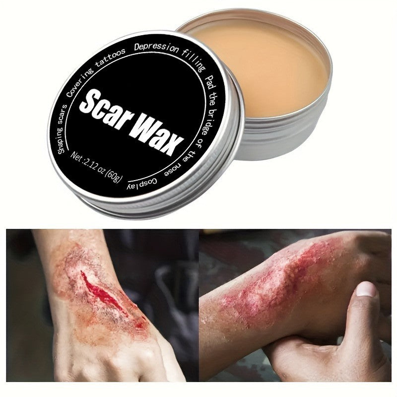 Fake Blood Makeup Kit – 5-Piece Realistic Washable Halloween SFX Set for Zombies, Monsters, Mouth Effects, Clothes and Horror Costumes