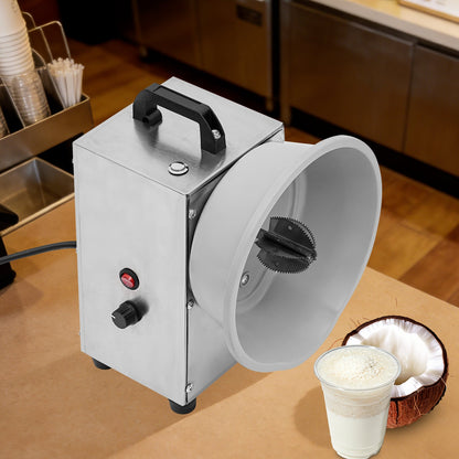 Heavy-Duty Electric Coconut Grater – Stainless Steel High-Speed Grating Machine with Thickened Sharp Head for Fast Kitchen Coconut Preparation