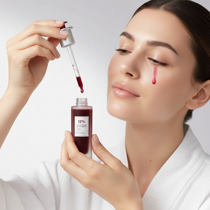 Fruit Acid Salicylic Essence – Exfoliating Moisturizing Skin-Care Serum for Pore Refining, Smoother Texture and Beauty Salon-Inspired Home Routines