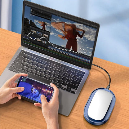 Automatic Virtual Mouse Jiggler – USB Virtual Mouse Mover with On-Off Switch to Prevent Computer Sleep, Lock Screens and Inactivity Detection