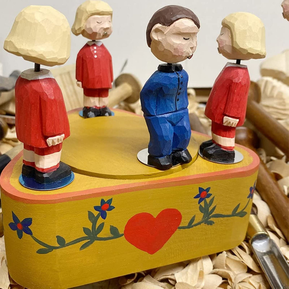 Handmade Naughty Boy Wooden Music Box – Custom High-Quality Craft Gift for Men, Valentine’s Day, Christmas, or Special Occasions Home Decor