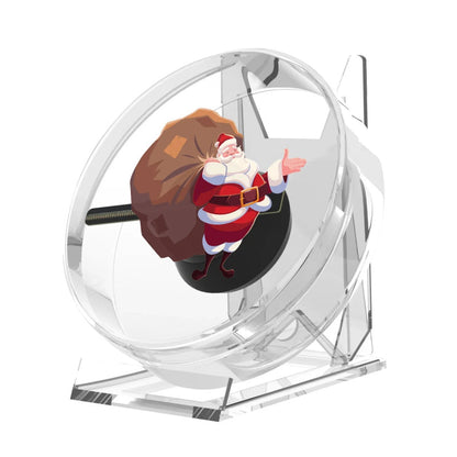 Mini 3D Holographic Advertising Fan – 20CM LED Hologram Display with App and Remote Control for Small Businesses and Home Decor