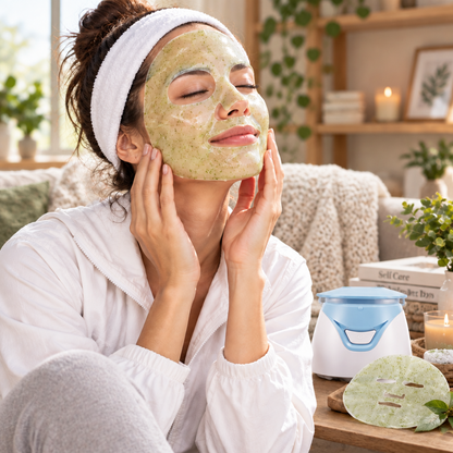 Automatic Fruit and Vegetable Mask Maker – Intelligent DIY Facial Mask Machine for Fresh At-Home Skin-Care Blends and Personalized Beauty Routines