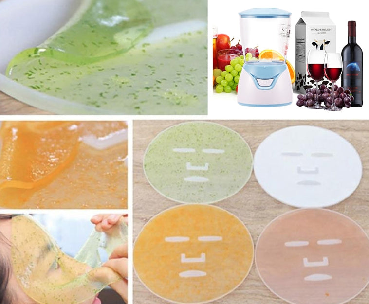 Automatic Fruit and Vegetable Mask Maker – Intelligent DIY Facial Mask Machine for Fresh At-Home Skin-Care Blends and Personalized Beauty Routines