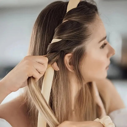 Heatless Hair Curlers Set – No-Heat Curling Headband Rods for Overnight Natural Curls and Lazy Hair Styling