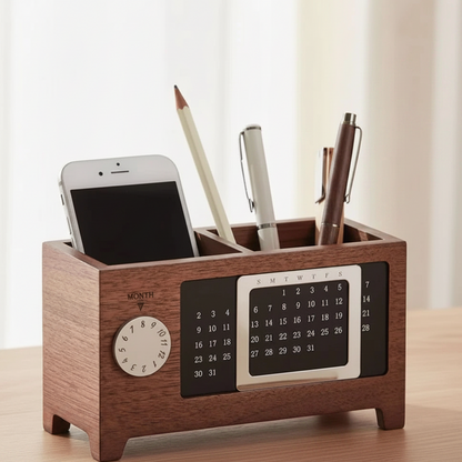 Wooden Multifunctional Organizer Box – Versatile Storage Container for Household Accessories, Jewelry, Desk Supplies, Crafts and Home Organization