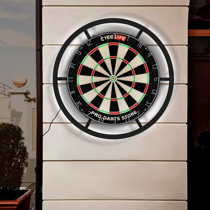 Dart Board Lighting System – LED Dartboard Light Ring with Focused Illumination for Professional Practice, Game Rooms, Bars and Competitions