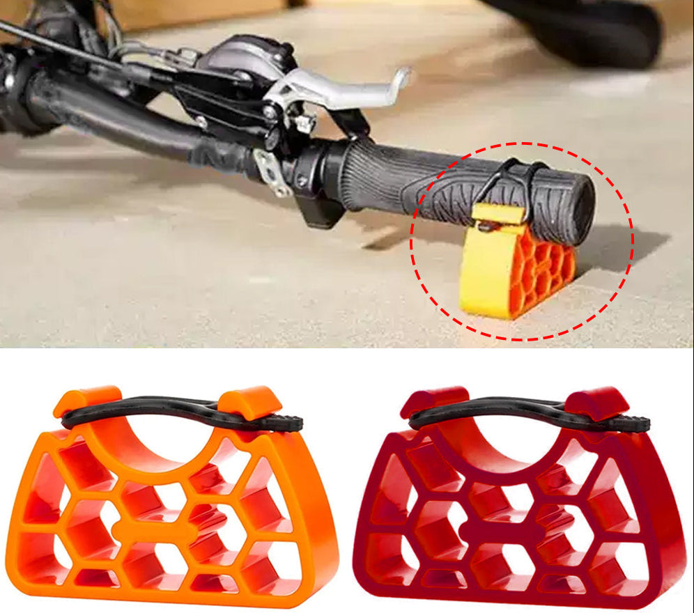 Bike Handlebar Stabilizer Clip-On Stand – MTB and eBike Parking Support Tool for Stable Maintenance and Secure Bicycle Storage.