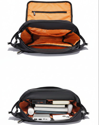 Waterproof Sling Chest Bag – Multi Pocket Crossbody Travel Bag for Daily Commuting, Hiking, Cycling and Outdoor Adventures