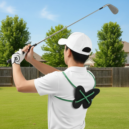 Rotating Butterfly Golf Swing Trainer – Flexibility, Rhythm, Tempo and Balance Practice Aid for Building Smoother, More Consistent Swing Mechanics