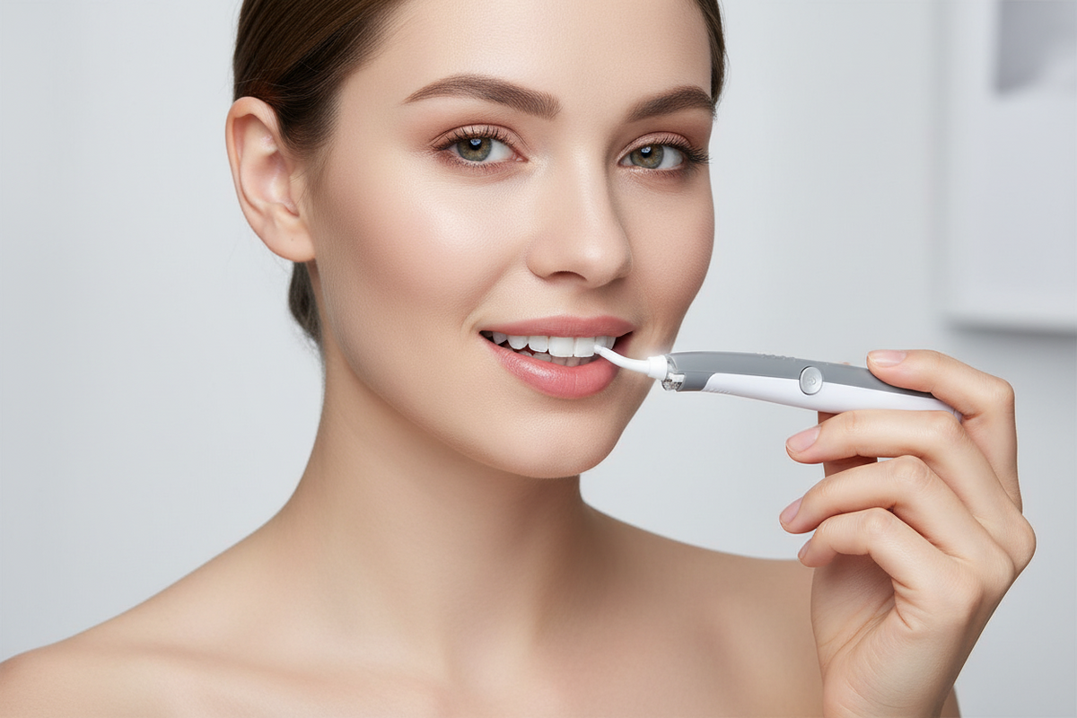Ultrasonic Electric Dental Scaler – LED Tooth Polishing Device for Tartar, Calculus and Stain Removal at Home