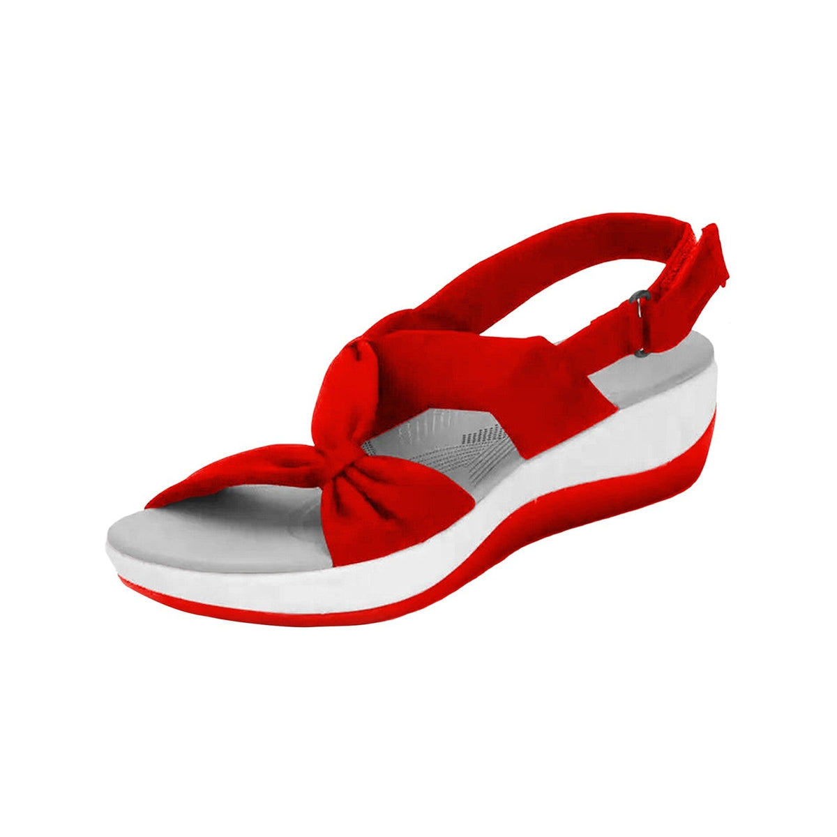 Women’s Wedge Summer Sandals – Elegant Low Heel Open Toe Dress Sandals for Women, Comfortable Lightweight European Style Casual Fashion Footwear
