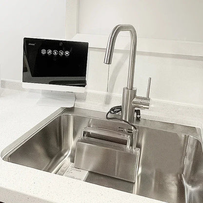 Portable Ultrasonic Dishwasher – Automatic Compact Sink Cleaning Machine for Kitchen Dishes, Tableware, Apartments and Convenient Household Washing