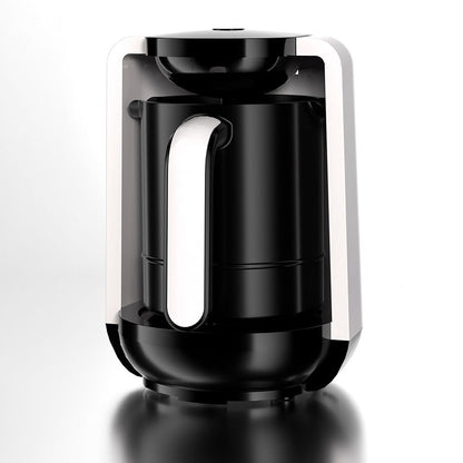 Automatic Turkish Coffee Maker – Electric Portable Mocha Coffee Machine and Hot Milk Pot for Rich Brews, Quick Heating and Home Use