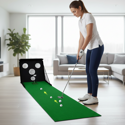 GM Multifunction Golf Chipping Trainer – Compact Indoor Practice Device for Improving Short-Game Accuracy, Touch, Distance Control and Consistent Chip Shots