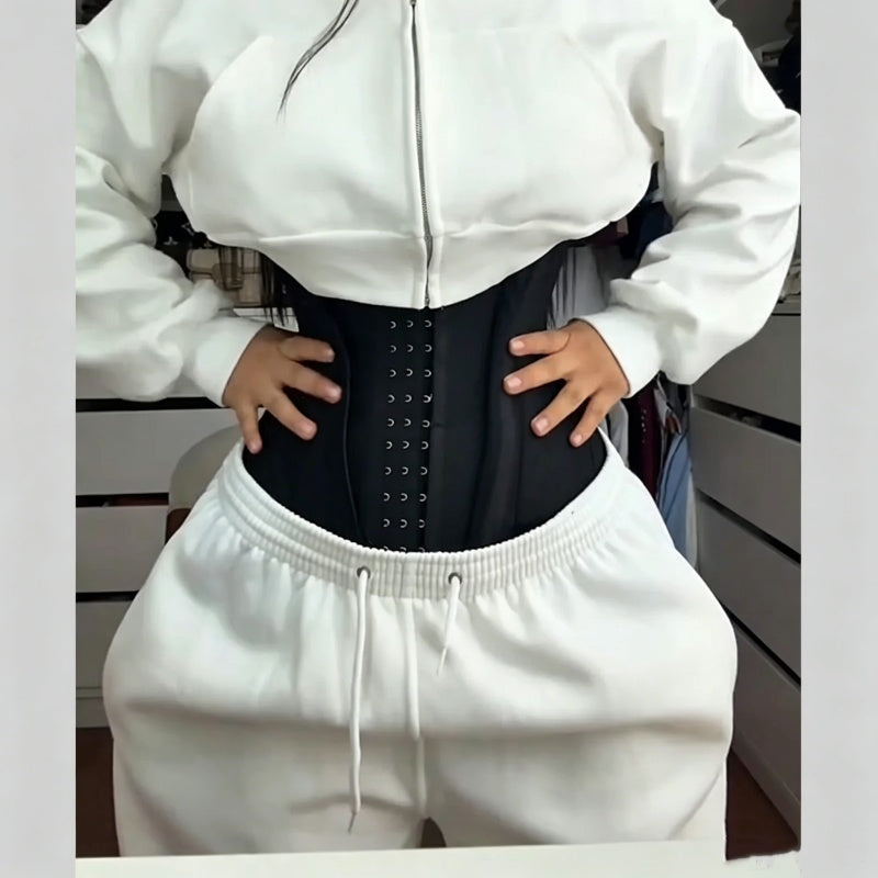 Premium Waist Trainer Corset – Slim-Fit Faja for Women with Hourglass Shaping Support, Postpartum Recovery Styling and Adjustable XXS-XXL Fit
