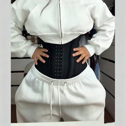 Premium Waist Trainer Corset – Slim-Fit Faja for Women with Hourglass Shaping Support, Postpartum Recovery Styling and Adjustable XXS-XXL Fit