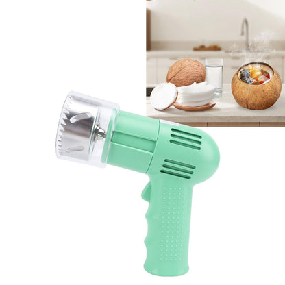 Automatic Coconut Opener & Scraper – Easy Coconut Water Extractor with Built-In Meat Scraper for Effortless Fresh Coconut Enjoyment